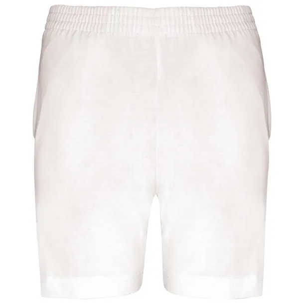  KIDS' JERSEY SPORTS SHORTS - Proact White