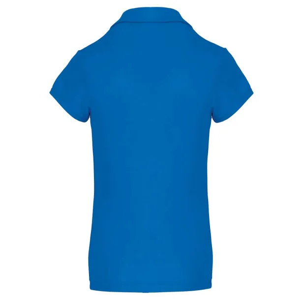  LADIES' SHORT-SLEEVED POLO SHIRT - Proact Heather Sapphire