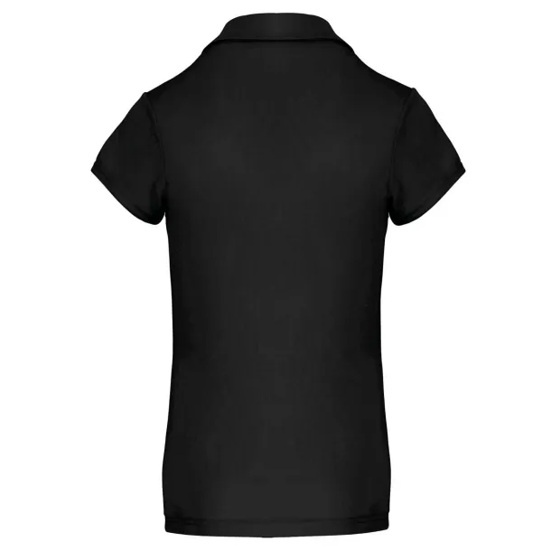  LADIES' SHORT-SLEEVED POLO SHIRT - Proact Black