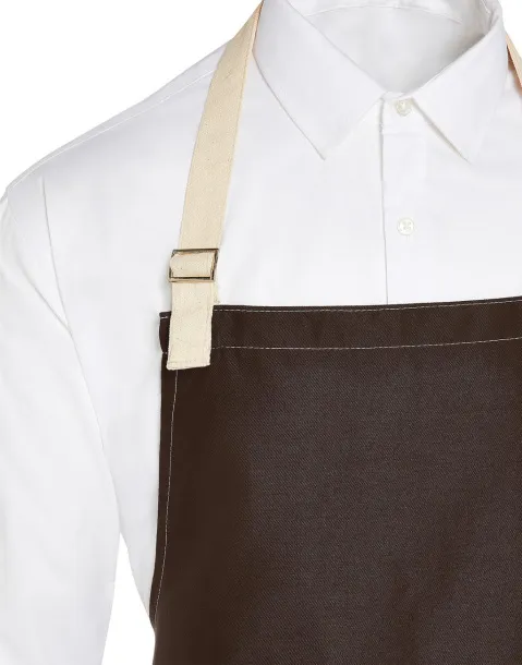  SANTORINI Contrasted Bib Apron with Pocket - SG Accessories - BISTRO (Ex JASSZ Bistro)