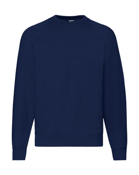  Klasični raglan pulover, 280 g/m² - Fruit of the Loom Mornarsko plava