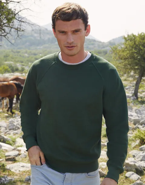  Klasični raglan pulover, 280 g/m² - Fruit of the Loom