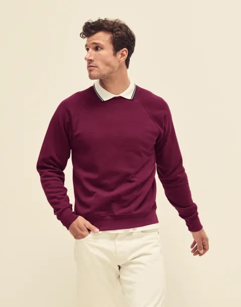  Klasični raglan pulover, 280 g/m² - Fruit of the Loom