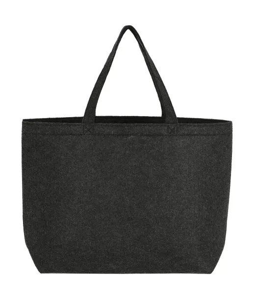  Large Felt Shopper - SG Accessories - BAGS (Ex JASSZ Bags) Charcoal Melange