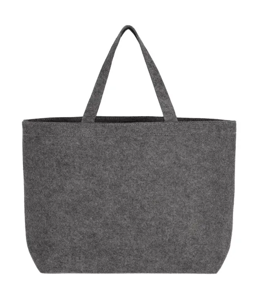  Large Felt Shopper - SG Accessories - BAGS (Ex JASSZ Bags) Grey Melange