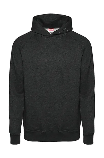  Hoodie bez etikete - FDM Heather Black