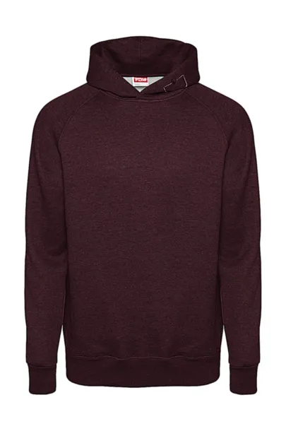  Hoodie bez etikete - FDM Heather Burgundy