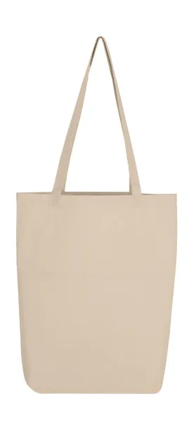  Baby Canvas Cotton Bag LH with Gusset, 200 g/m² - SG Accessories - BAGS Natural