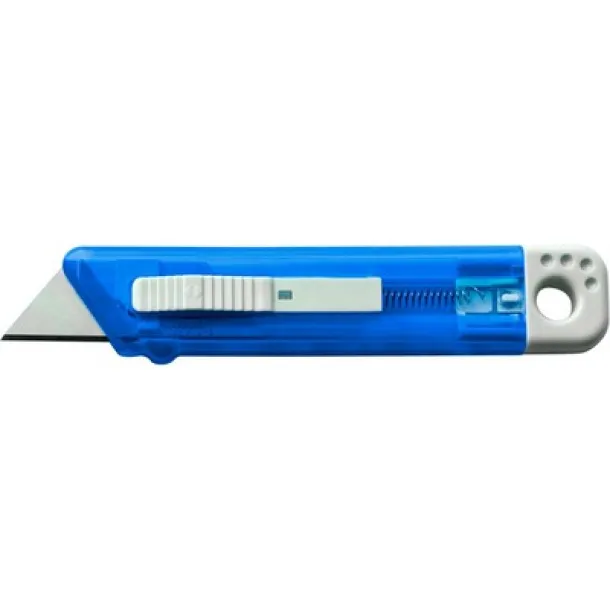  Cutter with safety mechanism light blue