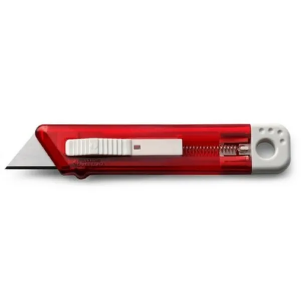  Cutter with safety mechanism red