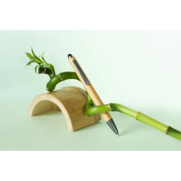 Keandre Bamboo ball pen, touch pen wood