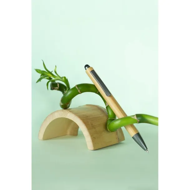 Keandre Bamboo ball pen, touch pen wood