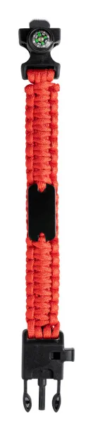 Kupra survival bracelet Red Black