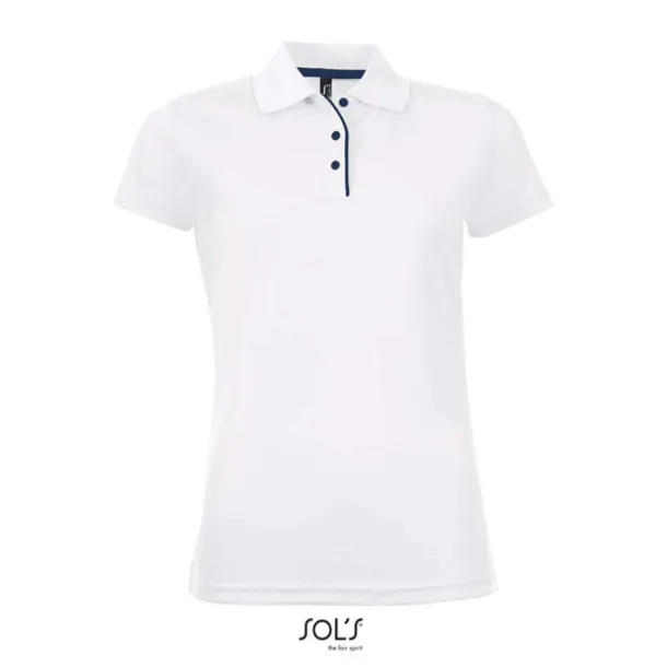  Ženska sportska polo majica, 180 g/m2 - SOL'S Bijela
