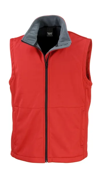  Core Softshell Bodywarmer - Result Core Crvena