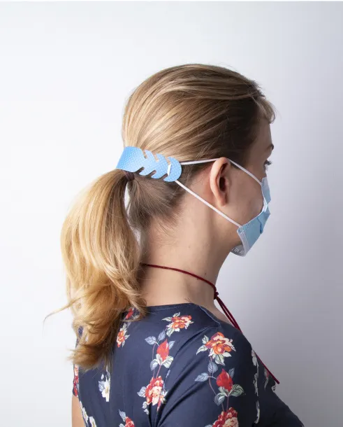 EarSave Creative personalizirani produživač maske za lice Bijela