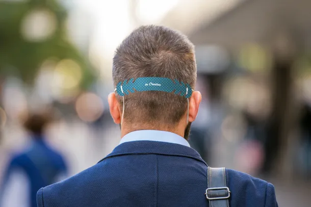 EarSave Creative personalizirani produživač maske za lice Bijela