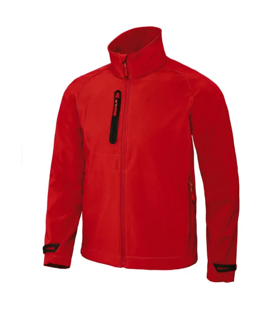  X-Lite muška softshell jakna - B&C Deep Red