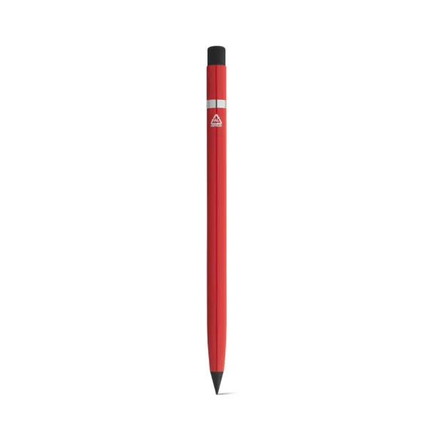 LIMITLESS Inkless pen with 100% recycled aluminium body Red