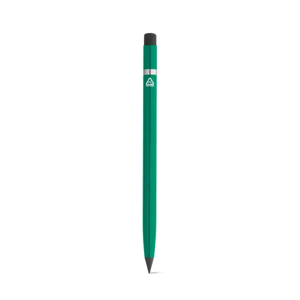 LIMITLESS Inkless pen with 100% recycled aluminium body Green