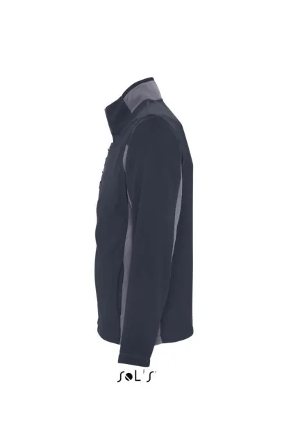  SOL'S NORDIC - MEN’S TWO-COLOUR ZIPPED FLEECE JACKET - SOL'S Navy