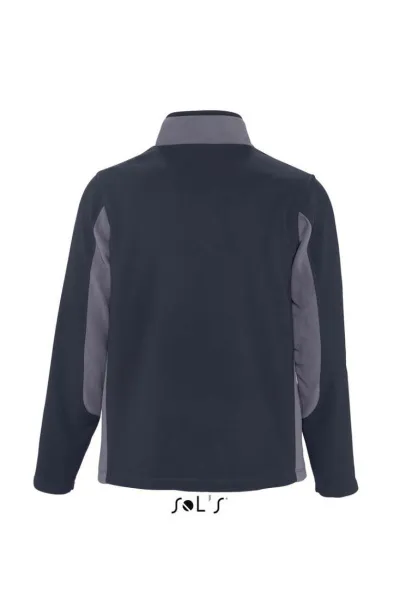  SOL'S NORDIC - MEN’S TWO-COLOUR ZIPPED FLEECE JACKET - SOL'S Navy