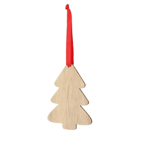  Wooden hanger, Christmas pattern wood