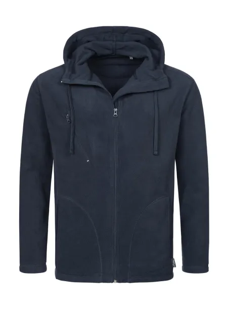  Hooded Fleece Jacket - Stedman Blue Midnight