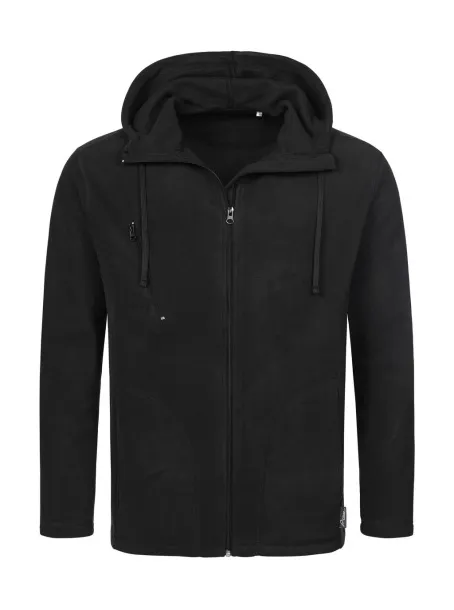  Hooded Fleece Jacket - Stedman Black Opal