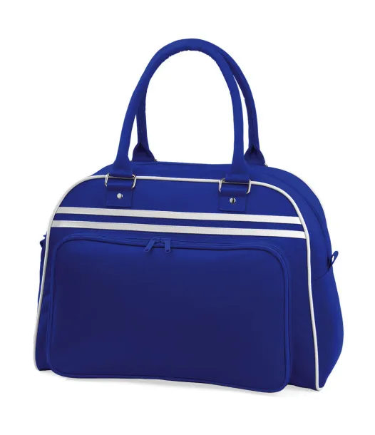  Retro Bowling Bag - Bagbase Bright Royal Bijela