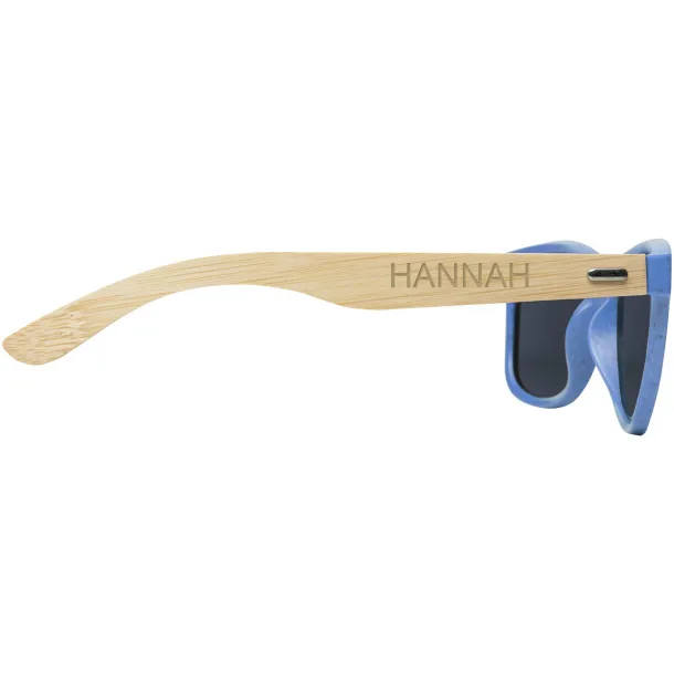 Sun Ray bamboo sunglasses Process blue