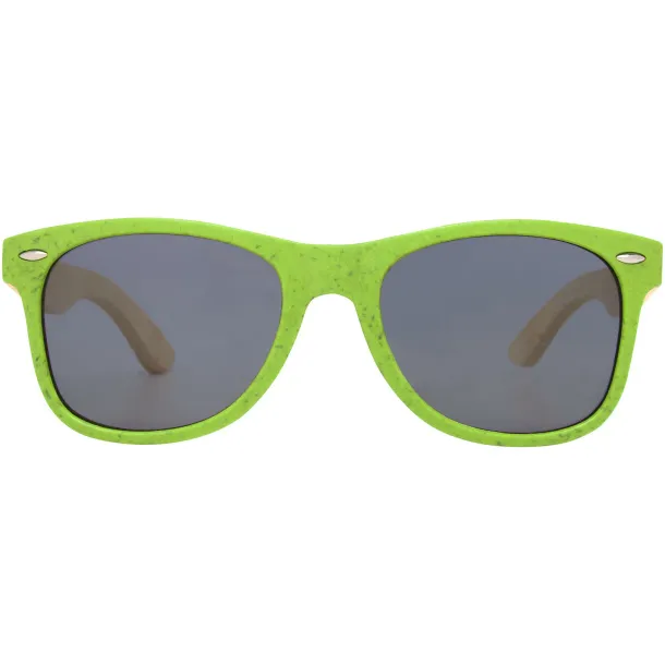 Sun Ray bamboo sunglasses Lime green