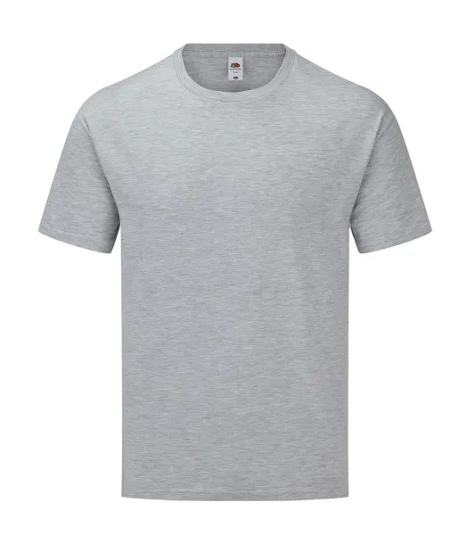  Klasična kratka majica, 165 g/m² - Fruit of the Loom Heather Grey