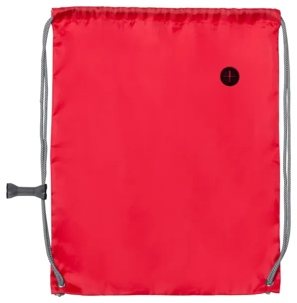 Telner drawstring bag Red