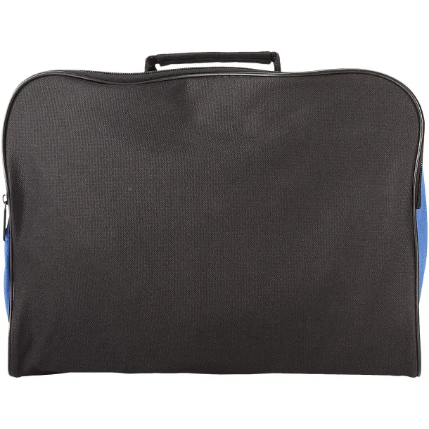 Florida conference bag Solid black Royal blue