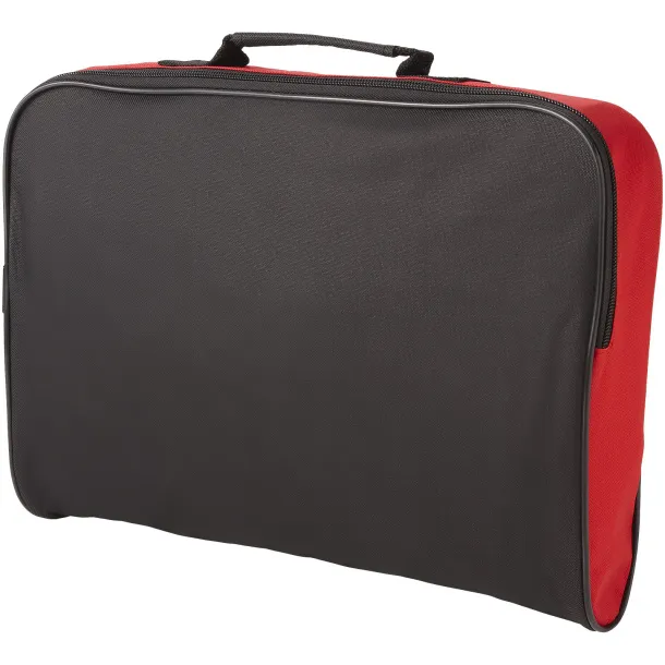 Florida conference bag Solid black Red