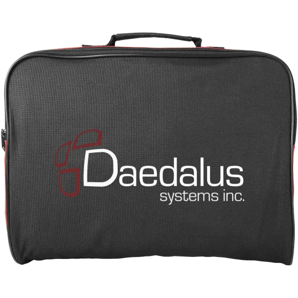 Florida conference bag Solid black Red