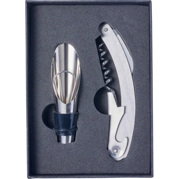  Wine set, 2 pcs Crna
