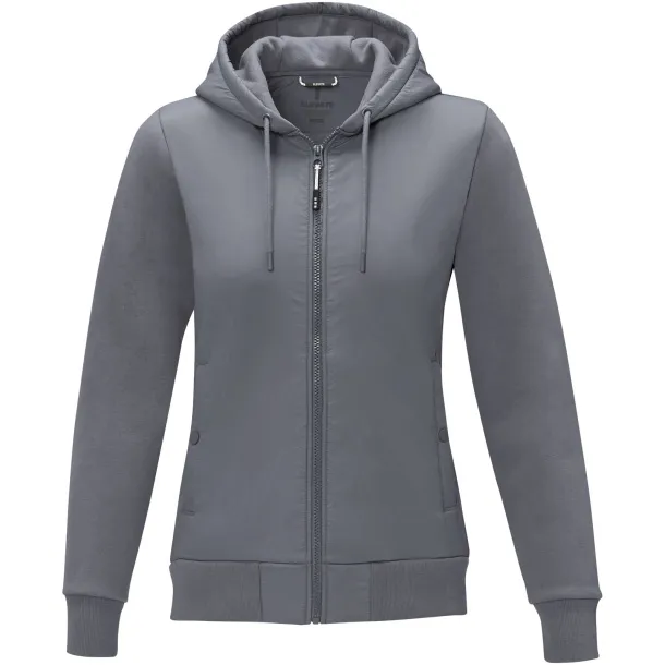 Darnell women's hybrid jacket - Elevate Life Steel grey