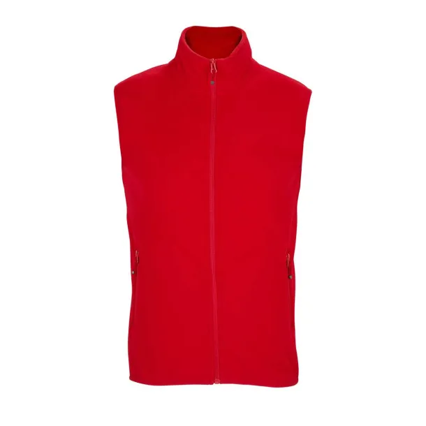  SOL'S FACTOR BW - UNISEX MICROFLEECE ZIP BODYWARMER - SOL'S Red