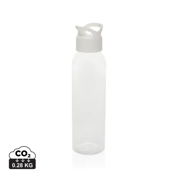  Oasis RCS recycled pet water bottle 650 ml - XD Collection White 