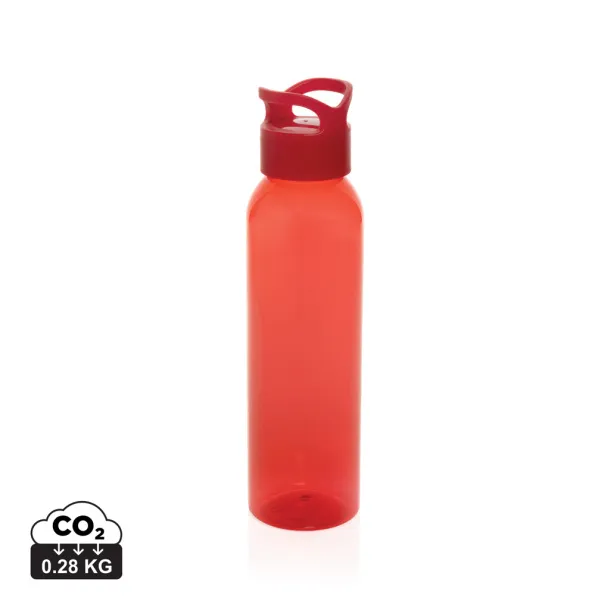  Oasis RCS recycled pet water bottle 650 ml - XD Collection Red 