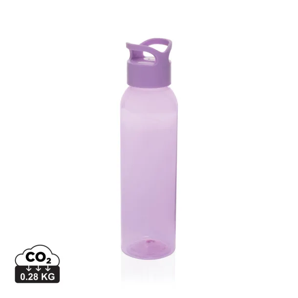  Oasis RCS recycled pet water bottle 650 ml - XD Collection purple 