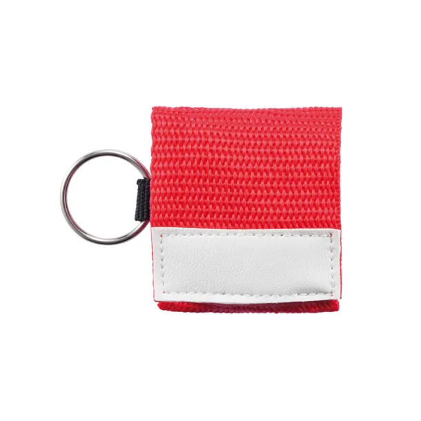  Keychain CPR mask - XD Collection Red 