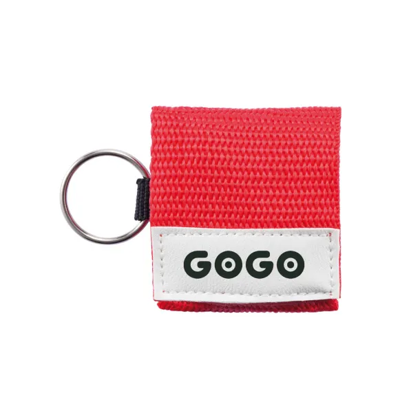  Keychain CPR mask - XD Collection Red 