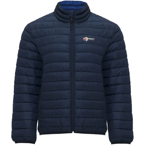 Finland men's insulated jacket - Roly Navy Blue