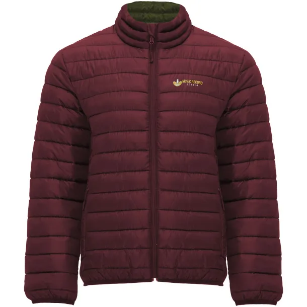 Finland men's insulated jacket - Roly Garnet