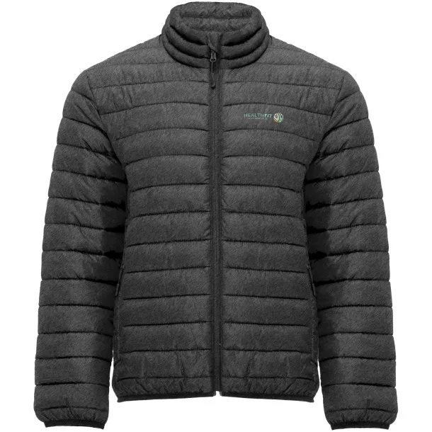 Finland men's insulated jacket - Roly Heather black