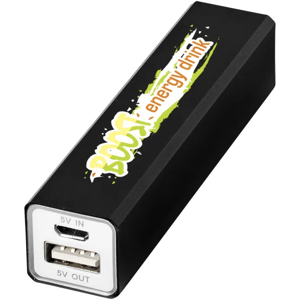 Volt prijenosna baterija, 2 200 mAh Crna