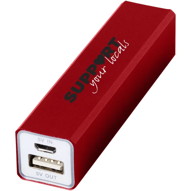 Volt prijenosna baterija, 2 200 mAh Crvena